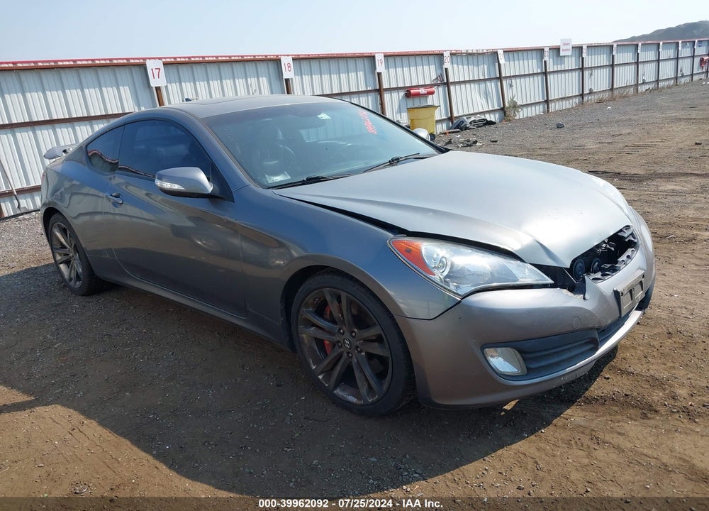 2011 HYUNDAI GENESIS 3.8 TRACK VIN: KMHHU6KH5BU047481