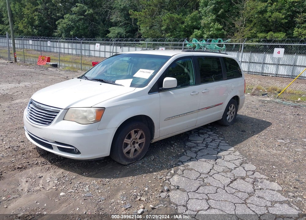 2011 CHRYSLER TOWN & COUNTRY TOURING VIN: 2A4RR5DG5BR702819