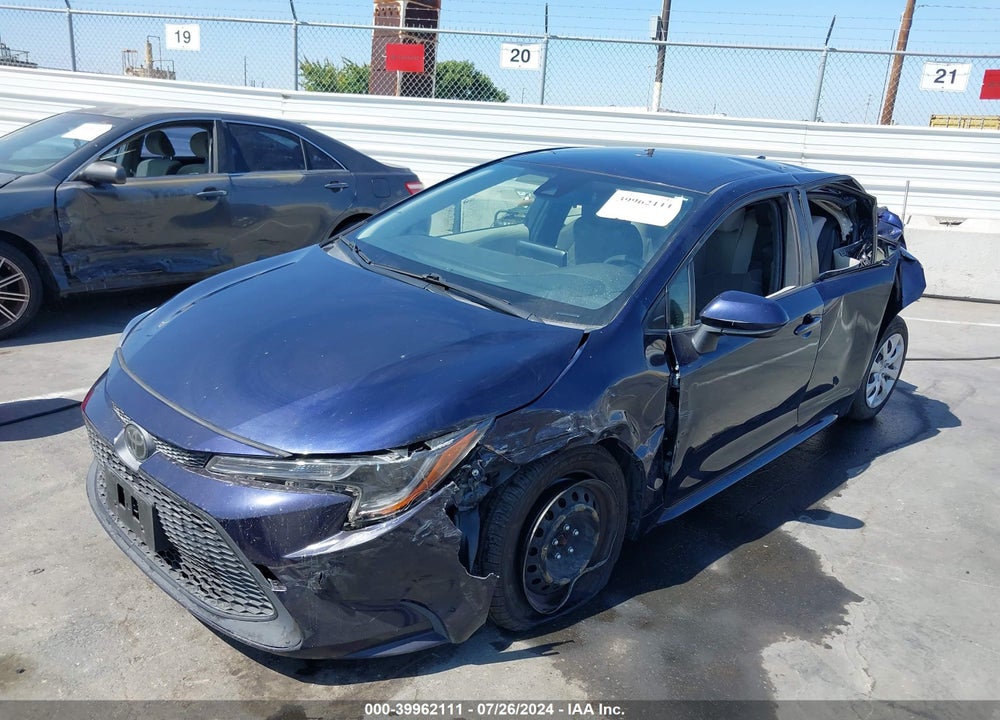 2020 TOYOTA COROLLA LE VIN: JTDEPRAE3LJ060966