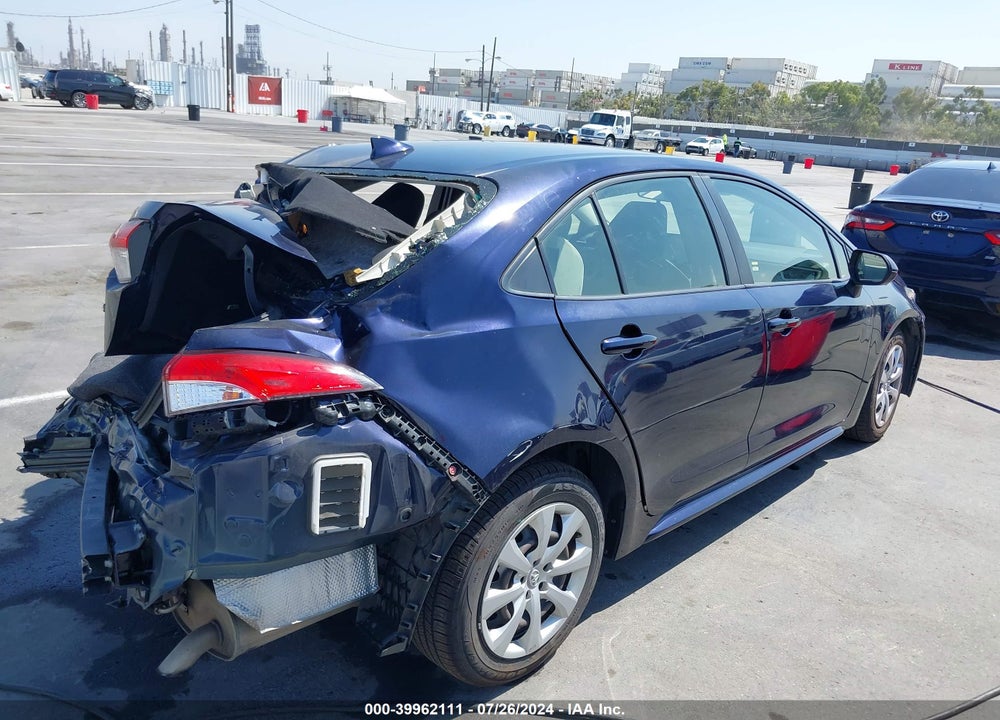 2020 TOYOTA COROLLA LE VIN: JTDEPRAE3LJ060966