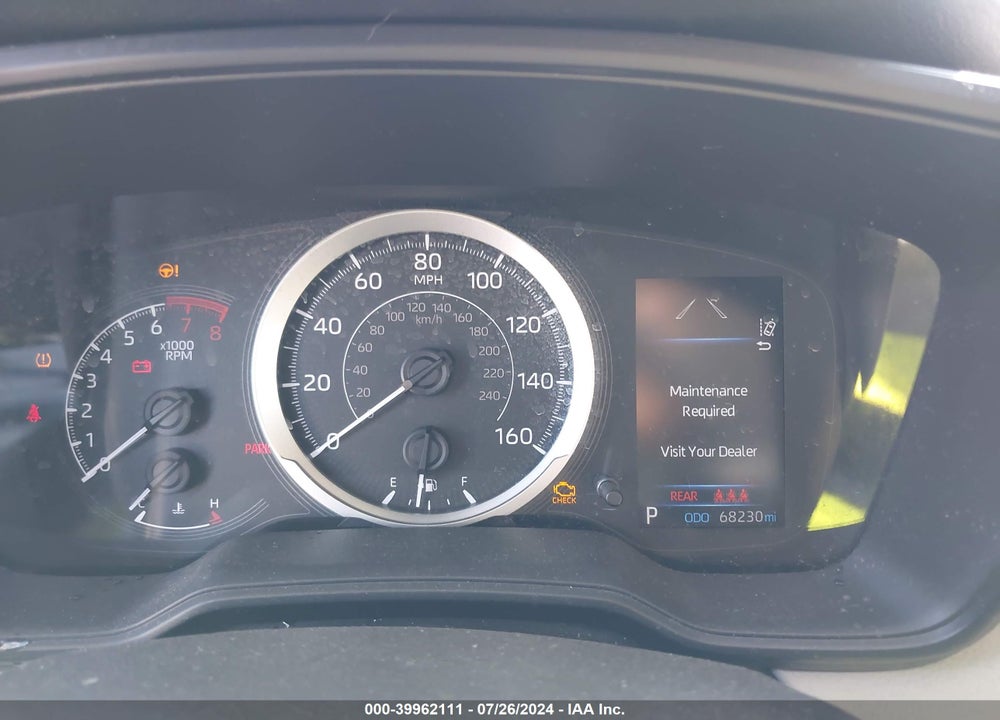 2020 TOYOTA COROLLA LE VIN: JTDEPRAE3LJ060966