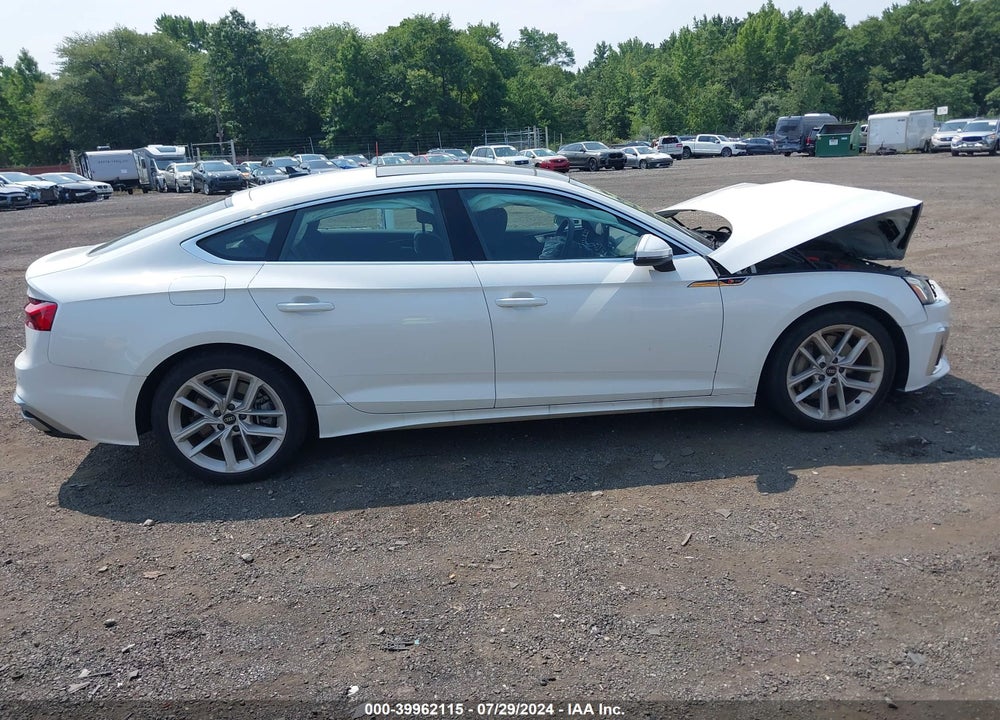 2023 AUDI A5 SPORTBACK PREMIUM 45 TFSI S LINE QUATTRO S TRONIC VIN: WAUDACF51PA063323