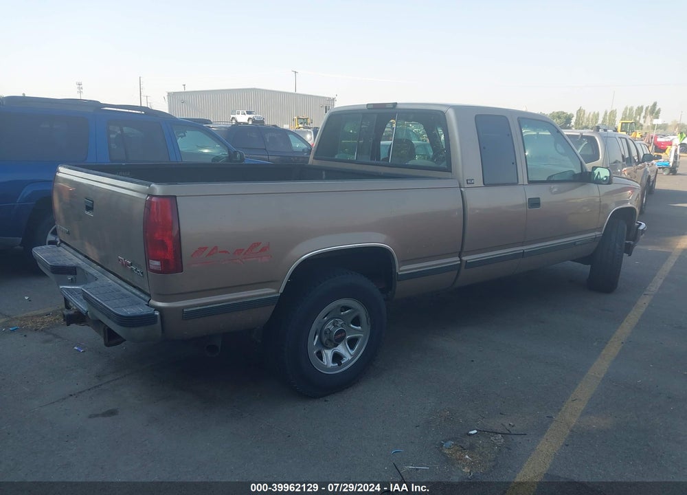 1995 GMC SIERRA K2500 VIN: 2GTFK29K8S1592694