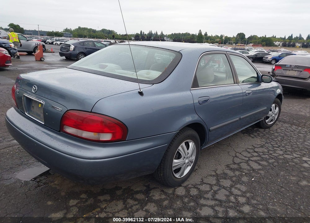 1998 MAZDA 626 DX/LX VIN: 1YVGF22C1W5700437