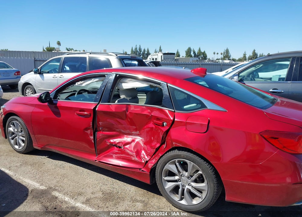 2018 HONDA ACCORD LX VIN: 1HGCV1F14JA038350