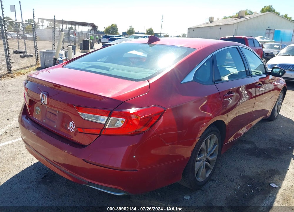 2018 HONDA ACCORD LX VIN: 1HGCV1F14JA038350