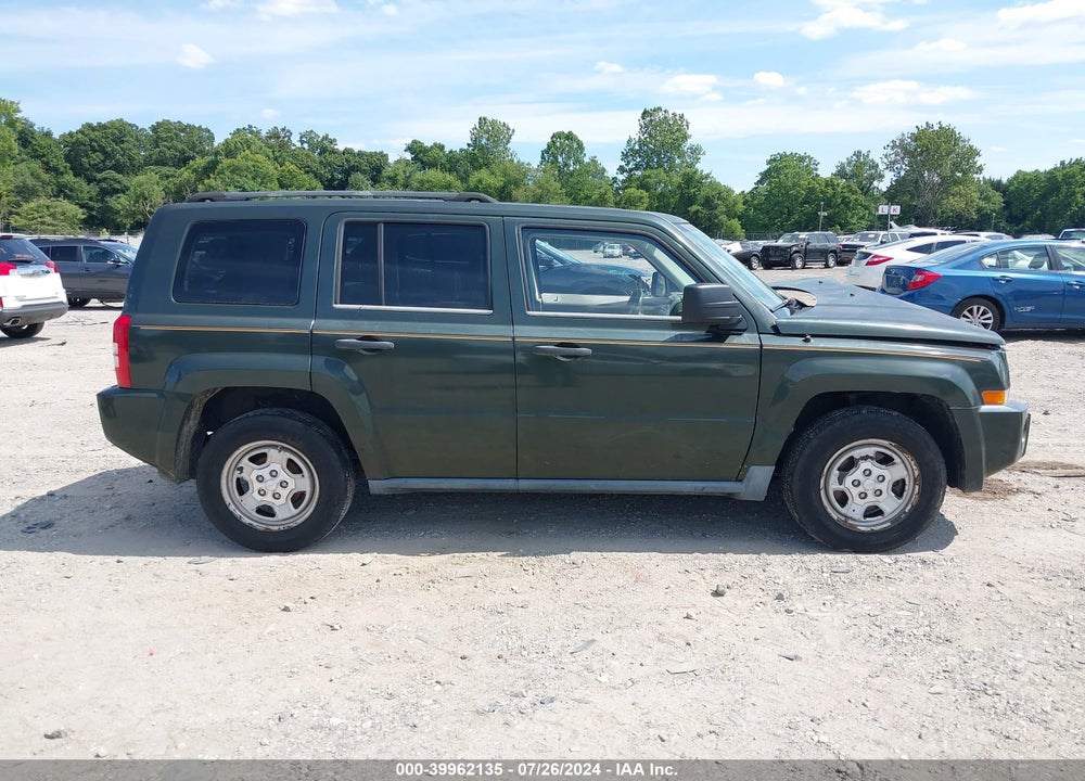 2008 JEEP PATRIOT SPORT VIN: 1J8FT280X8D643549