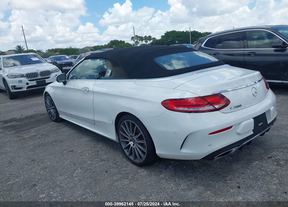 2019 MERCEDES-BENZ C 300 VIN: WDDWK8DB3KF861967