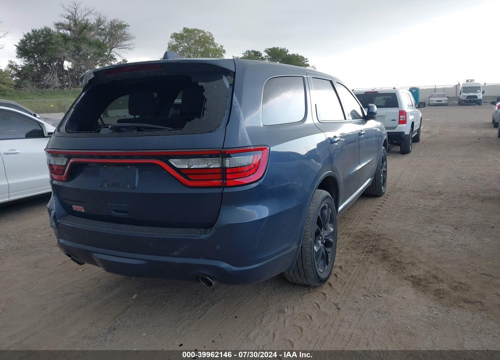 2021 DODGE DURANGO SXT PLUS AWD VIN: 1C4RDJAG9MC763197