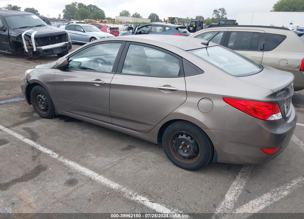 2013 HYUNDAI ACCENT VIN: KMHCT4AEXDU431428