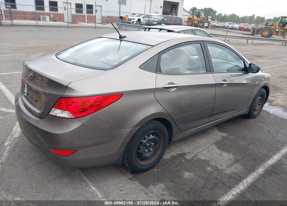 2013 HYUNDAI ACCENT VIN: KMHCT4AEXDU431428