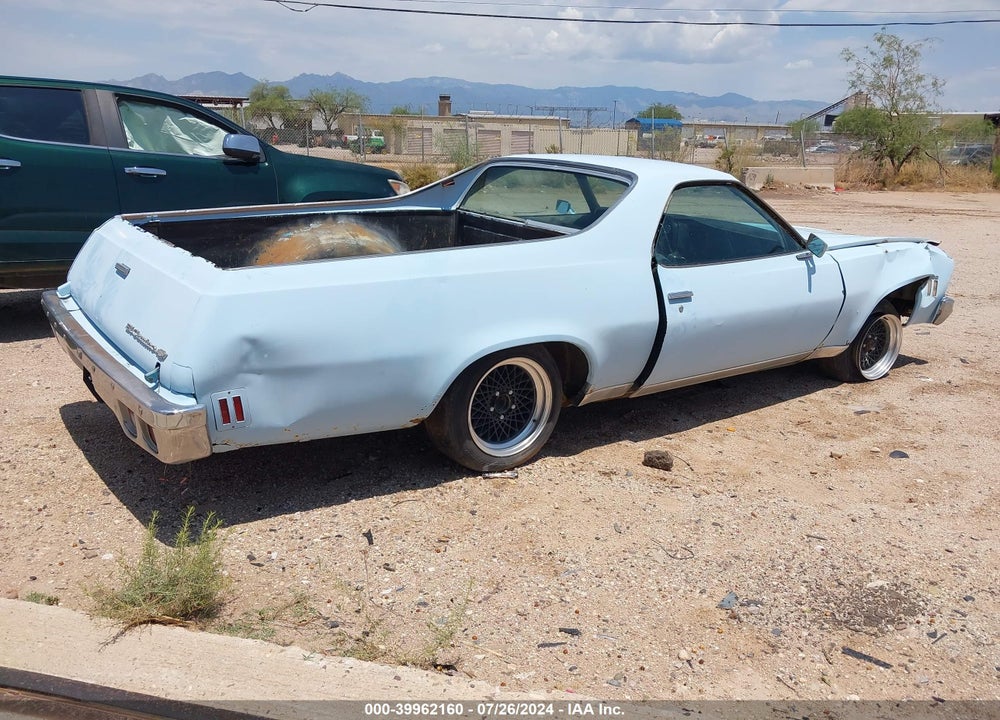 1975 CHEVROLET EL CAMINO VIN: 1D80L4Z416871