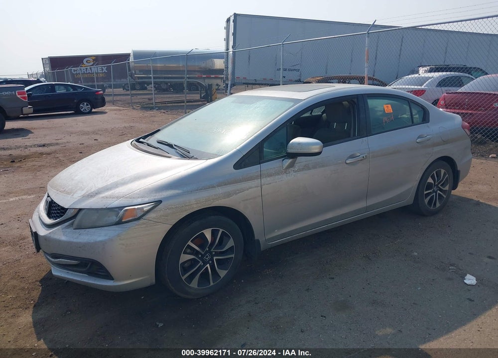 2015 HONDA CIVIC EX VIN: 19XFB2F80FE067436