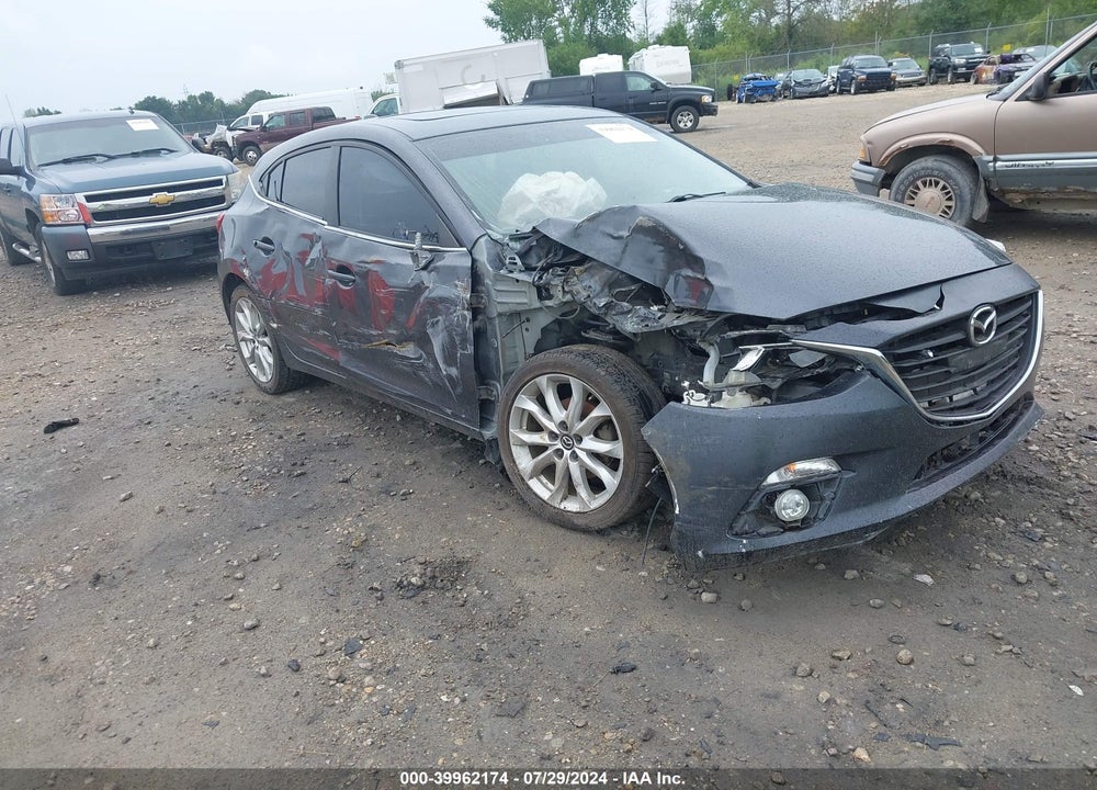 2014 MAZDA 3 S GRAND TOURING VIN: JM1BM1M38E1139981