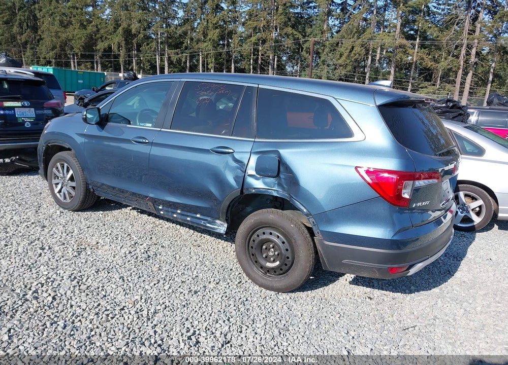 2020 HONDA PILOT AWD EX VIN: 5FNYF6H38LB001695