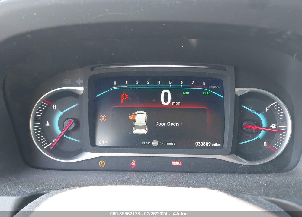 2020 HONDA PILOT AWD EX VIN: 5FNYF6H38LB001695