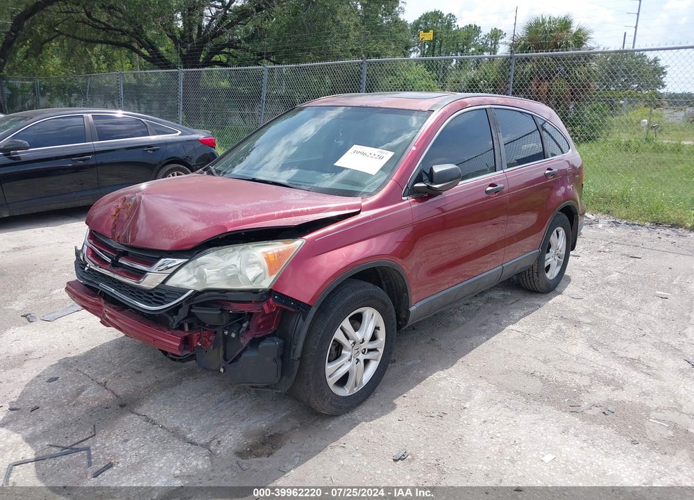 2010 HONDA CR-V EX VIN: 3CZRE3H55AG702848