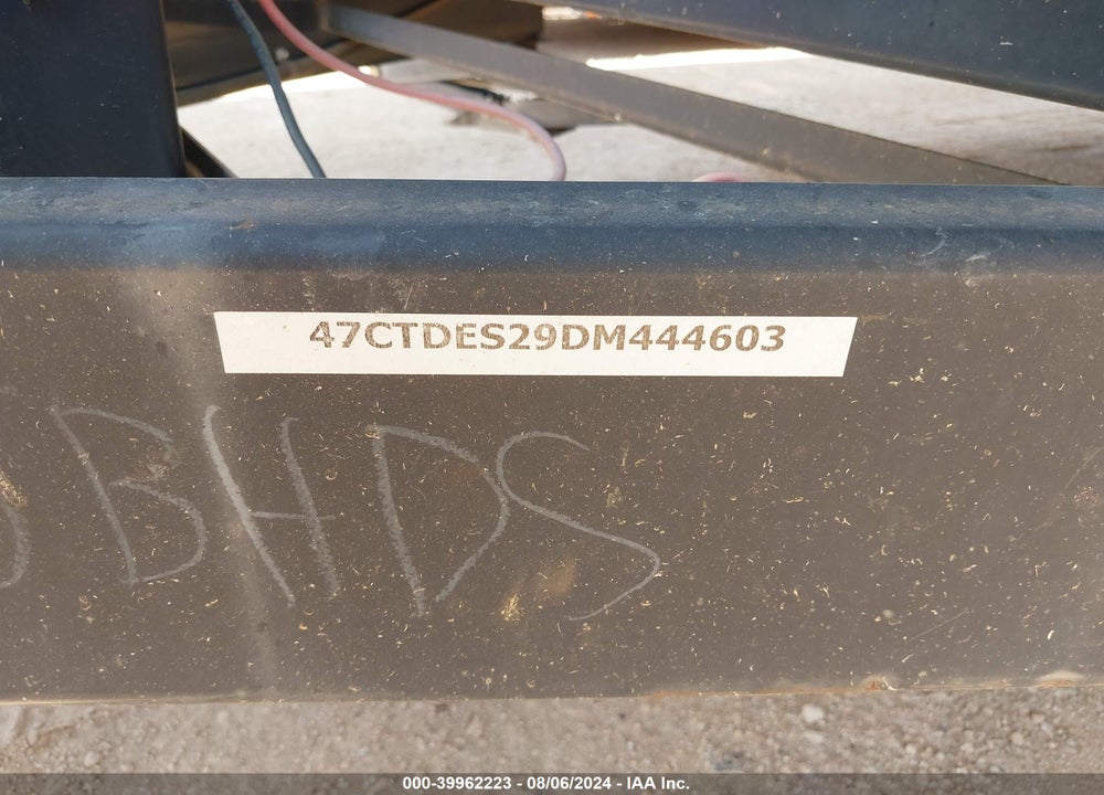 2013 DUTCHMEN OTHER VIN: 47CTDES29DM444603