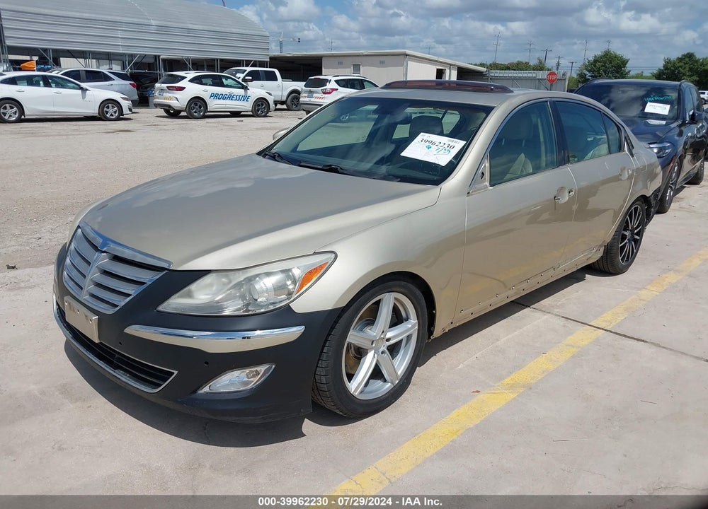 2012 HYUNDAI GENESIS 3.8 VIN: KMHGC4DD3CU186474