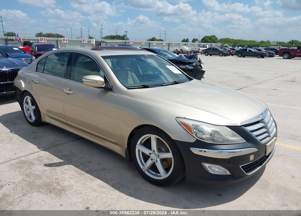2012 HYUNDAI GENESIS 3.8 VIN: KMHGC4DD3CU186474