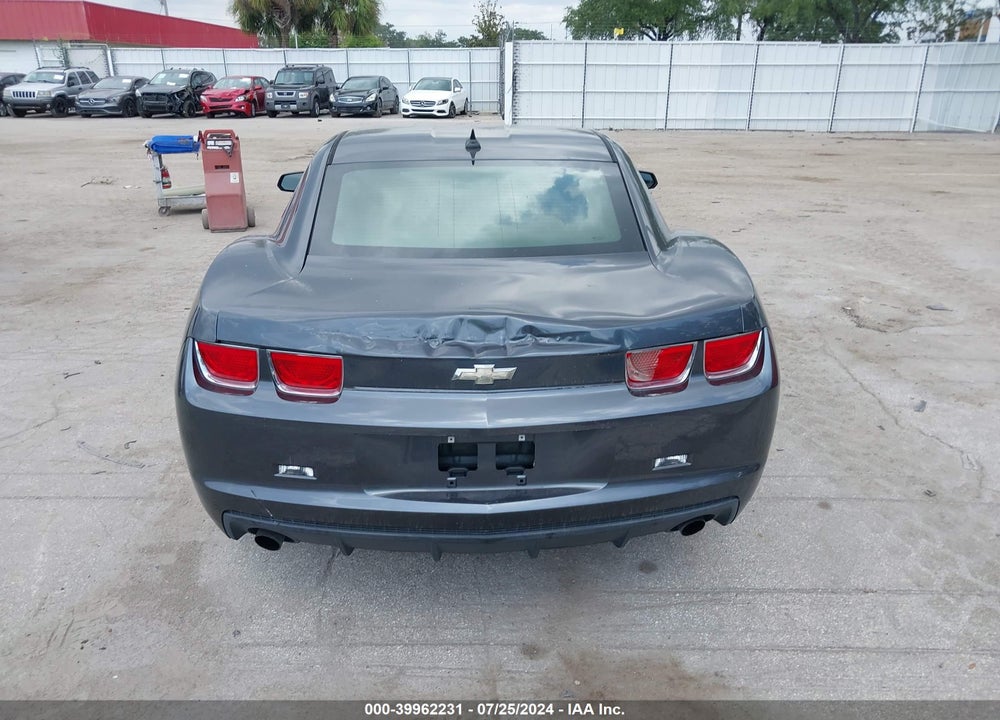 2011 CHEVROLET CAMARO 2LS VIN: 2G1FA1ED8B9144146