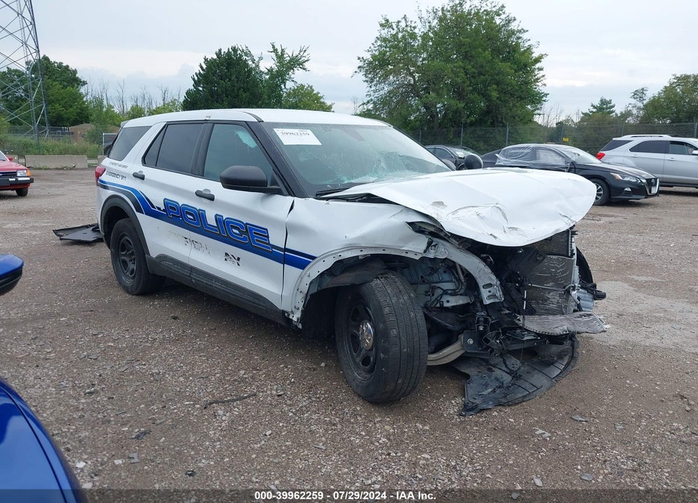 2021 FORD POLICE INTERCEPTOR UTILITY VIN: 1FM5K8AB7MGA06580