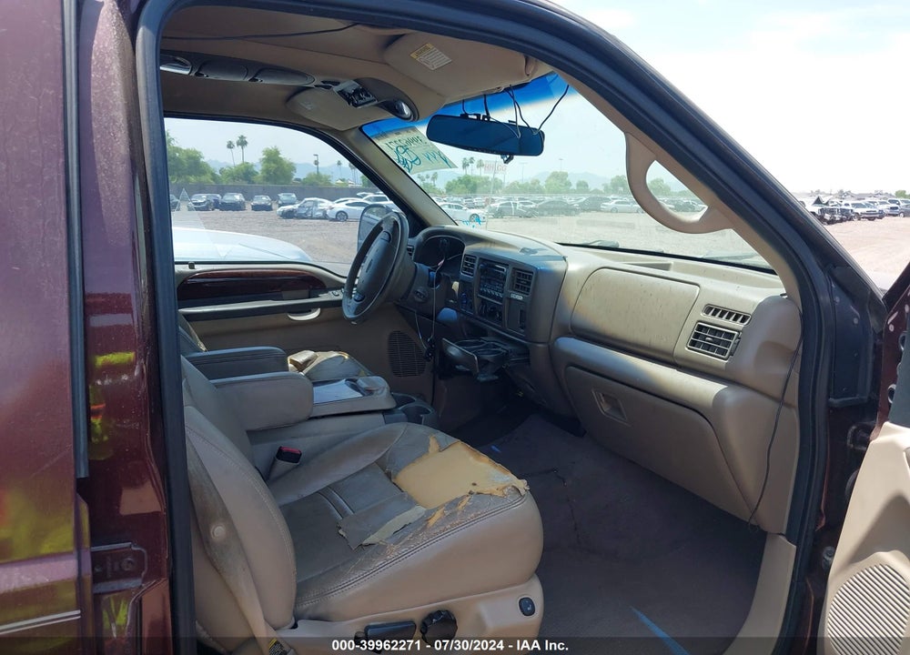 2000 FORD EXCURSION LIMITED VIN: 1FMSU43F7YEC87075