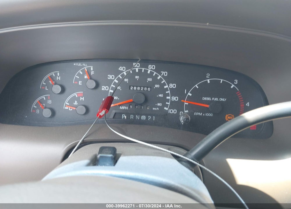 2000 FORD EXCURSION LIMITED VIN: 1FMSU43F7YEC87075
