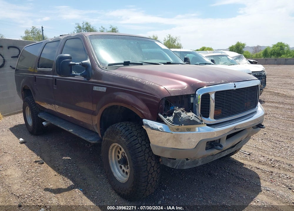 2000 FORD EXCURSION LIMITED VIN: 1FMSU43F7YEC87075