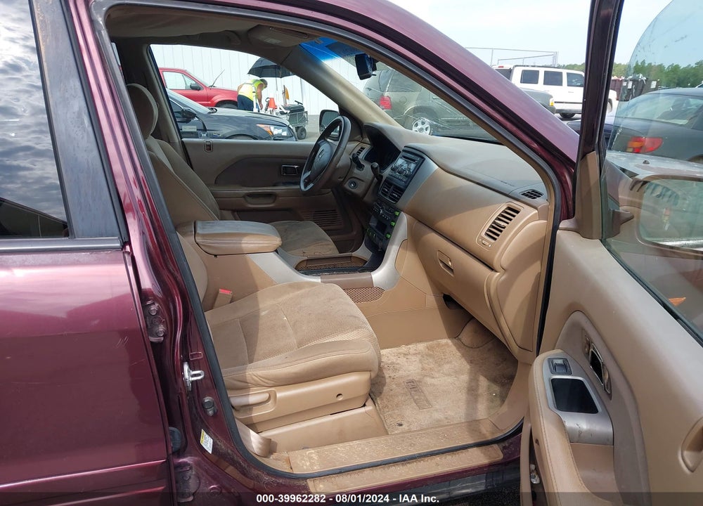 2007 HONDA PILOT EX VIN: 5FNYF28497B001406
