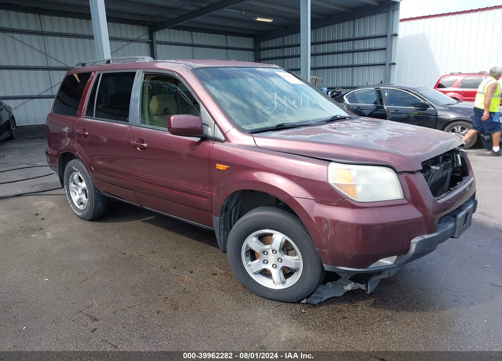 2007 HONDA PILOT EX VIN: 5FNYF28497B001406