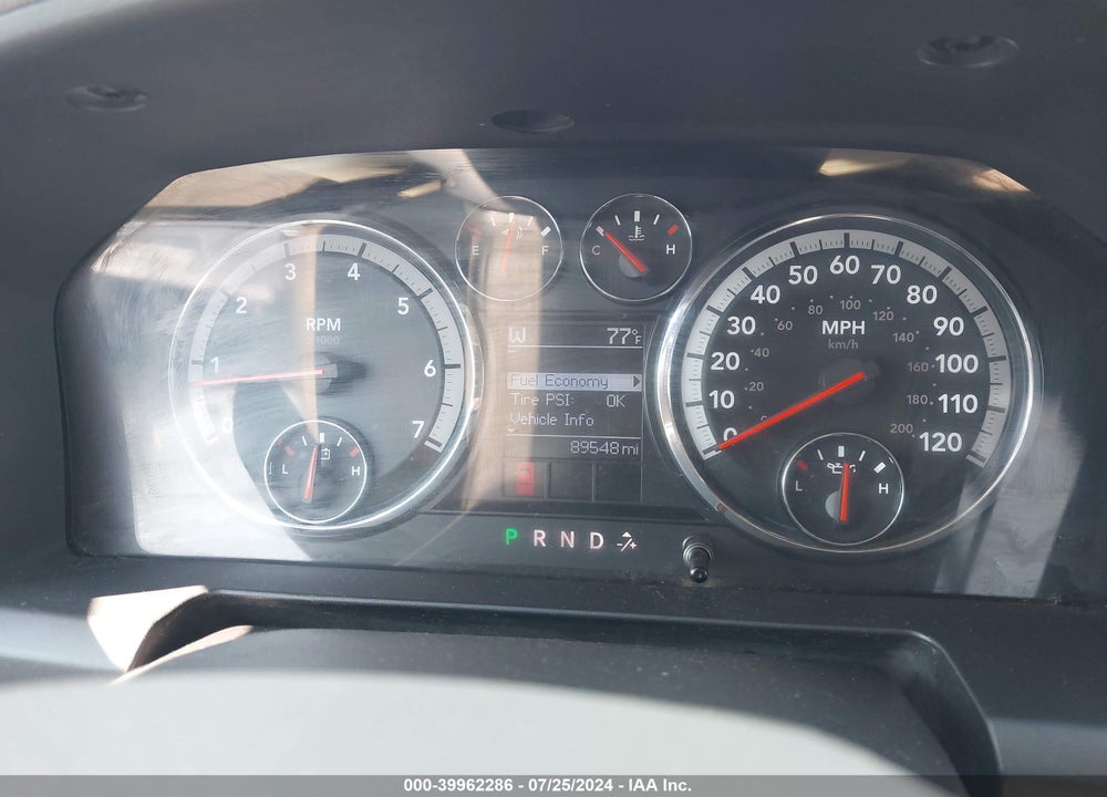 2011 RAM 1500 SLT VIN: 1D7RB1CT3BS634266