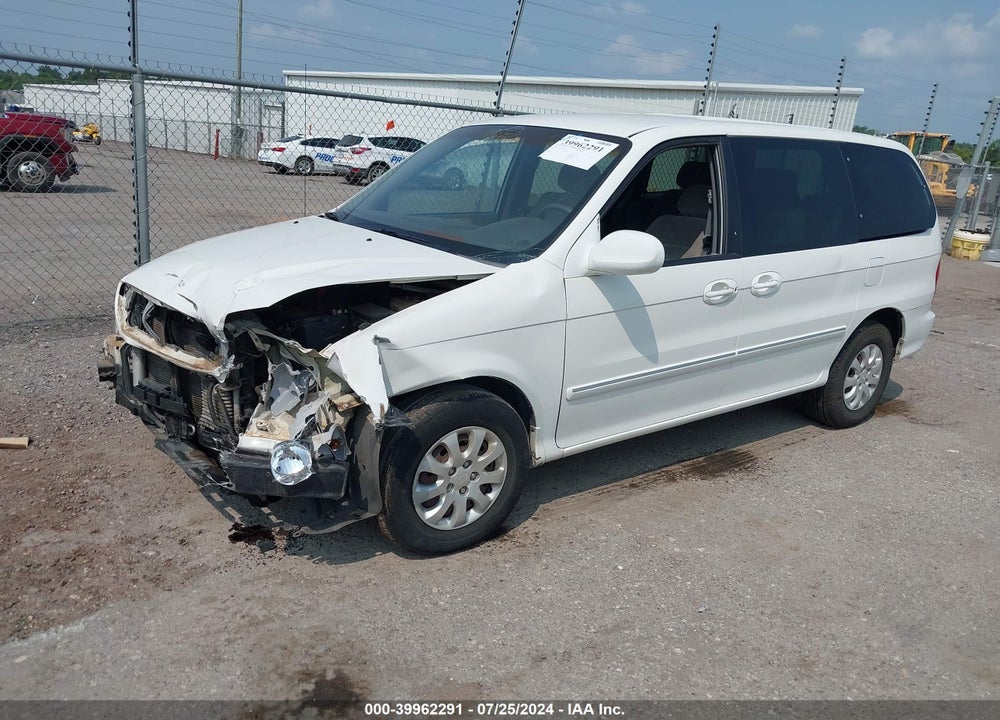 2004 KIA SEDONA EX/LX VIN: KNDUP131346590642