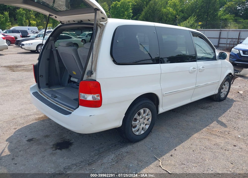 2004 KIA SEDONA EX/LX VIN: KNDUP131346590642