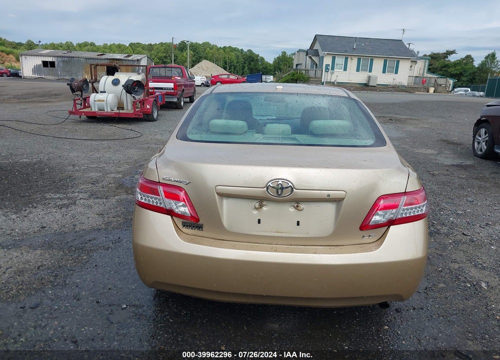 2010 TOYOTA CAMRY LE VIN: 4T1BF3EK6AU115033