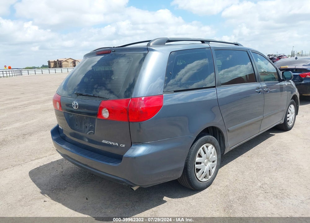 2008 TOYOTA SIENNA CE VIN: 5TDZK23C88S168108