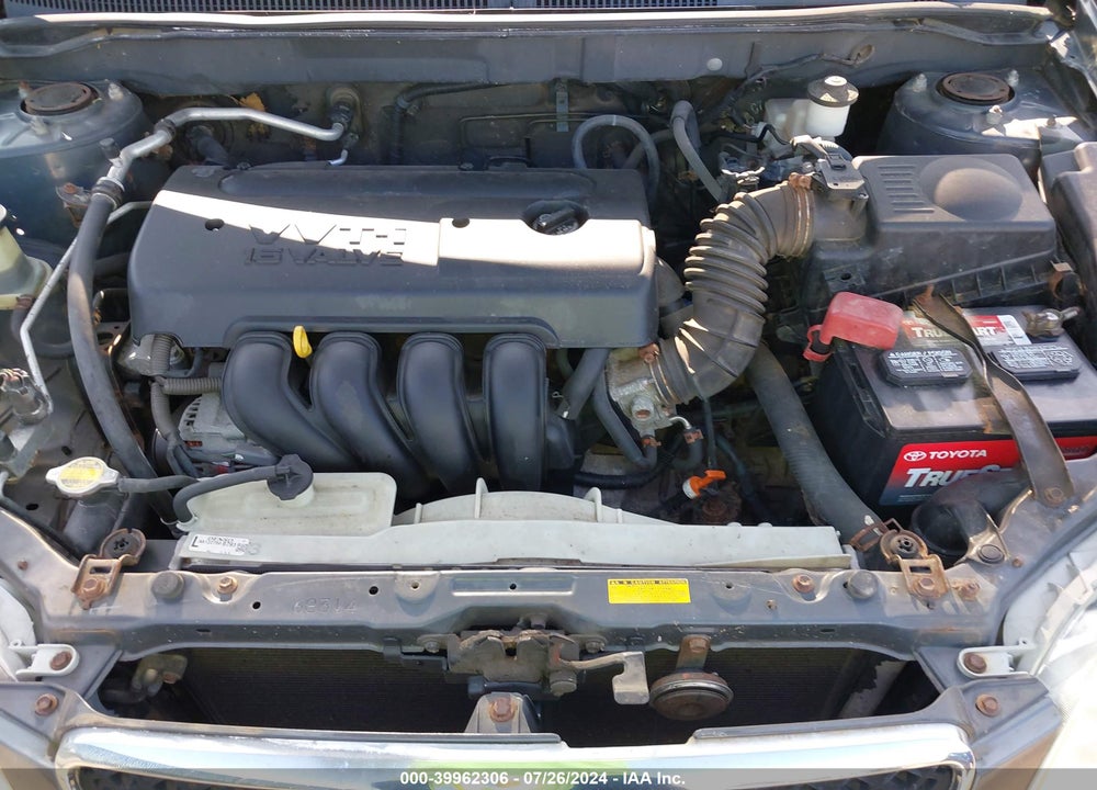 2007 TOYOTA COROLLA LE VIN: 2T1BR32E57C835651