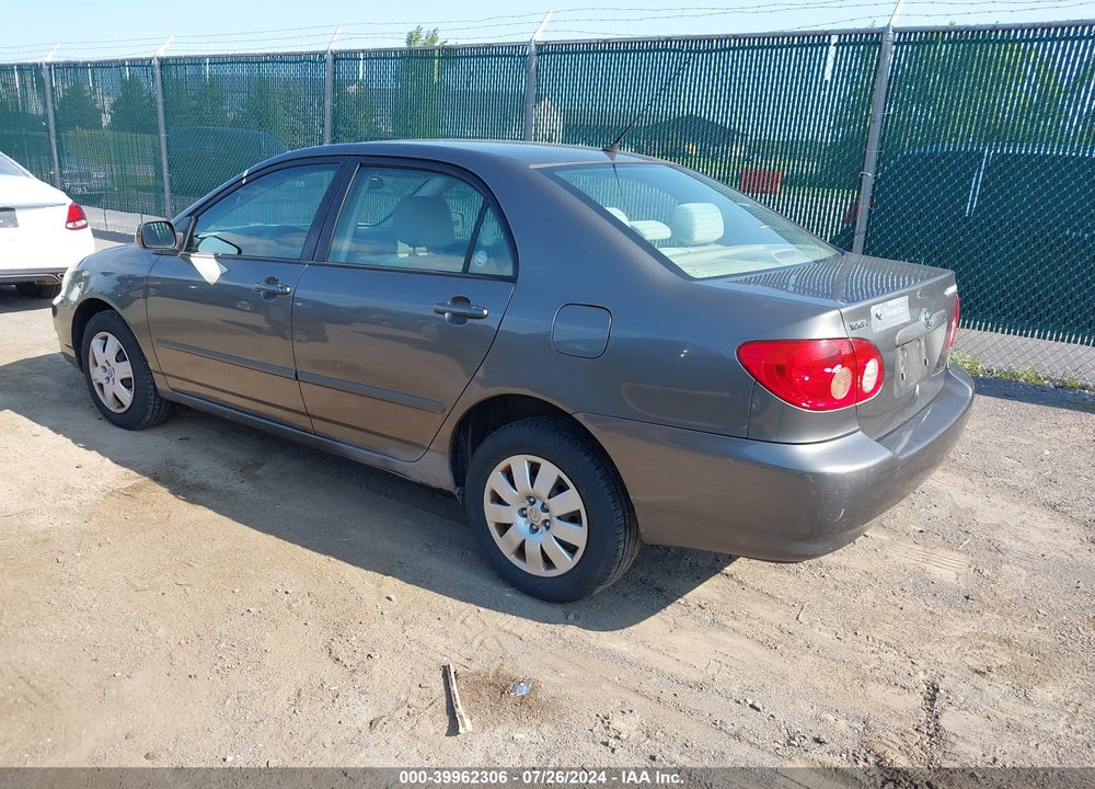 2007 TOYOTA COROLLA LE VIN: 2T1BR32E57C835651