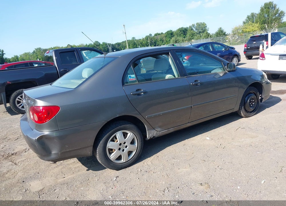2007 TOYOTA COROLLA LE VIN: 2T1BR32E57C835651