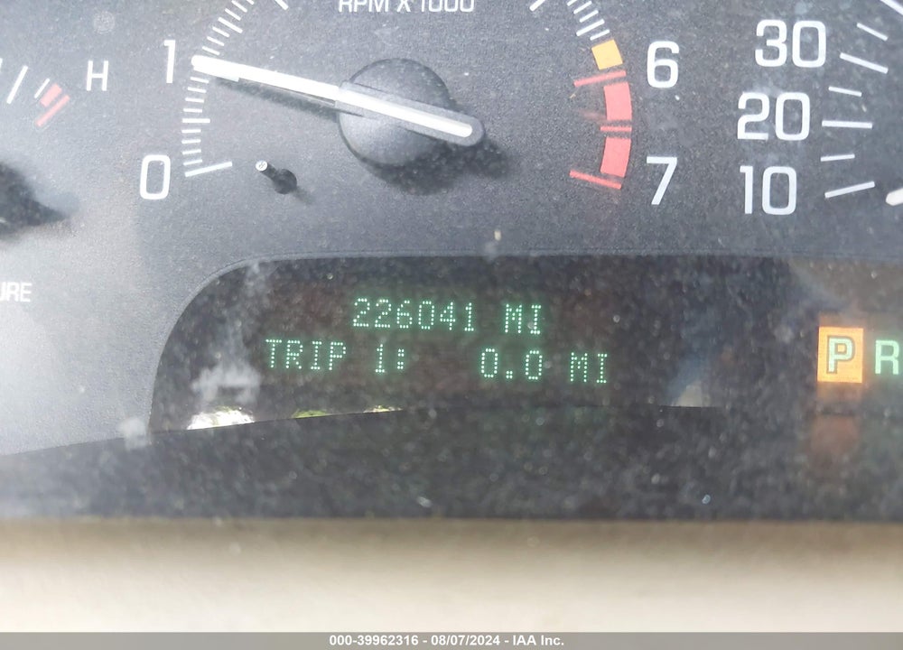 2003 BUICK PARK AVENUE VIN: 1G4CW54K034114013