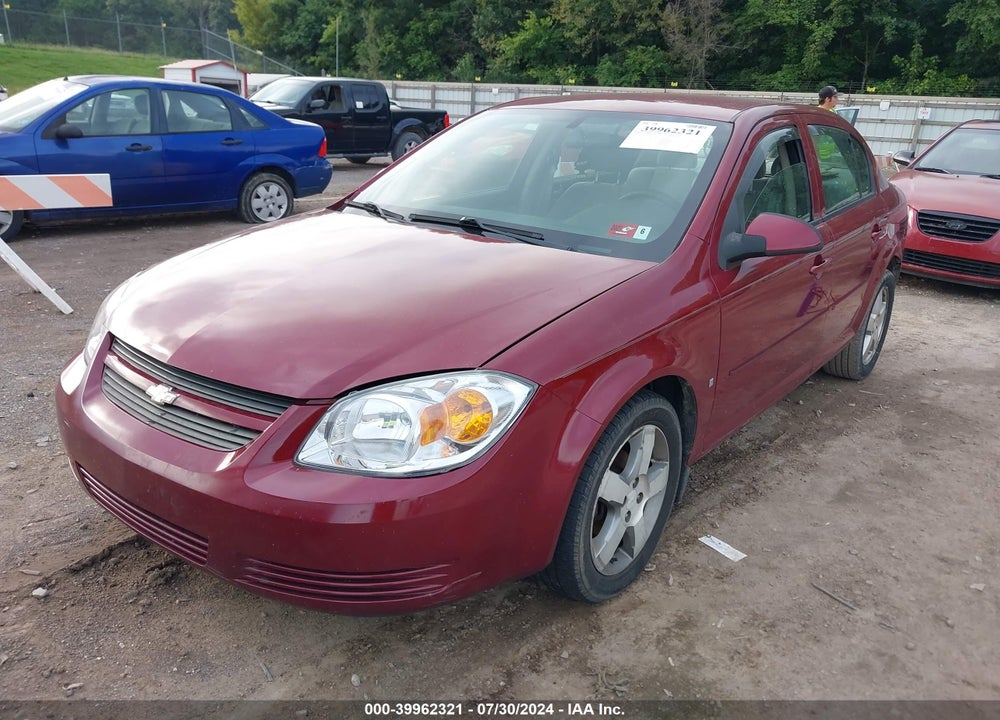 2008 CHEVROLET COBALT LT VIN: 1G1AL58F287304329
