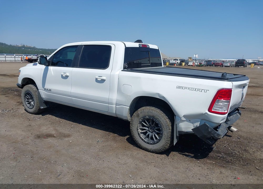2020 RAM 1500 BIG HORN 4X4 5'7 BOX VIN: 1C6SRFFM3LN248933