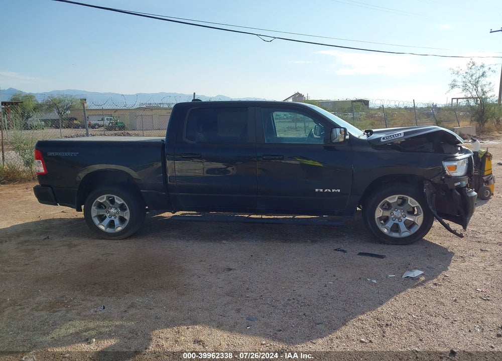 2021 RAM 1500 BIG HORN 4X2 5'7 BOX VIN: 1C6RREFT0MN592916