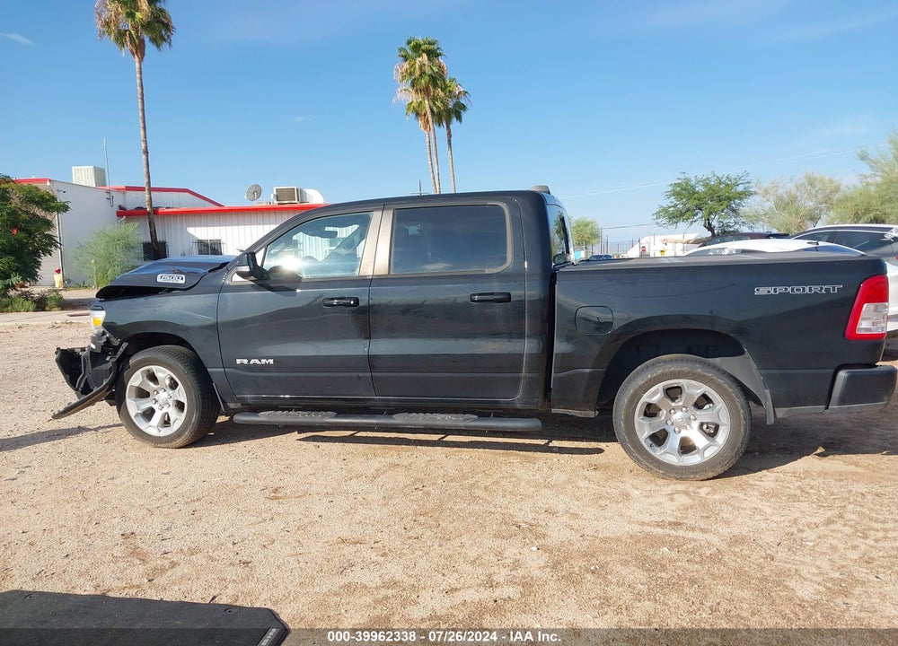 2021 RAM 1500 BIG HORN 4X2 5'7 BOX VIN: 1C6RREFT0MN592916
