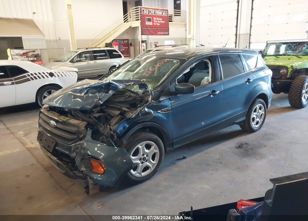 2018 FORD ESCAPE S VIN: 1FMCU0F77JUA24968