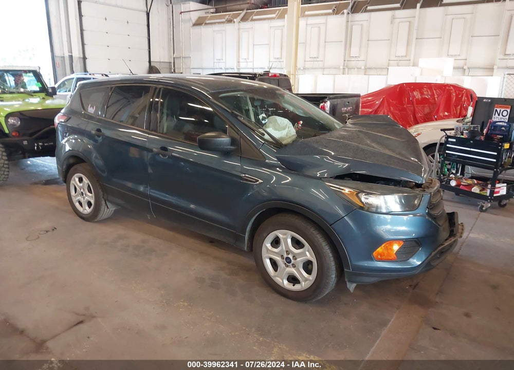 2018 FORD ESCAPE S VIN: 1FMCU0F77JUA24968