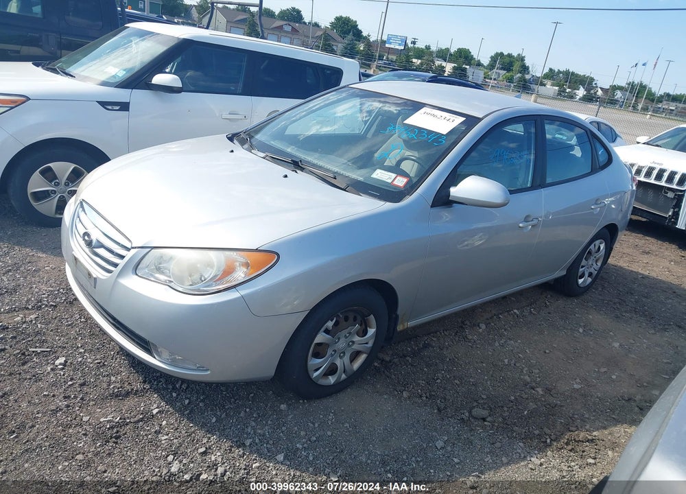 2010 HYUNDAI ELANTRA GLS VIN: KMHDU4AD8AU846283