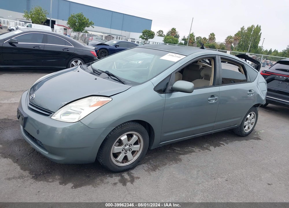 2005 TOYOTA PRIUS VIN: JTDKB20U853116716