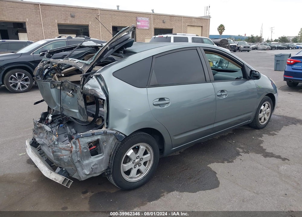 2005 TOYOTA PRIUS VIN: JTDKB20U853116716
