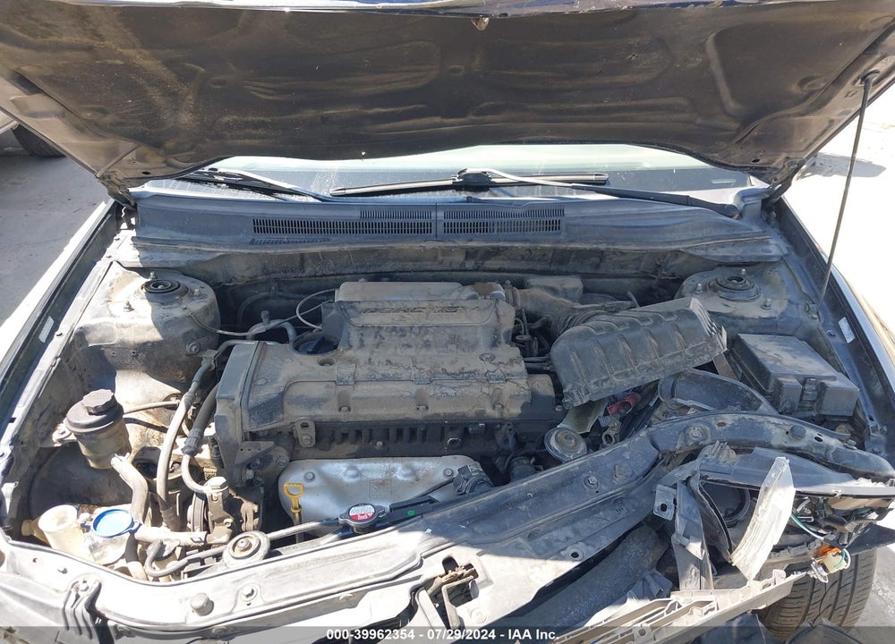 2008 KIA SPECTRA EX VIN: KNAFE122085557003